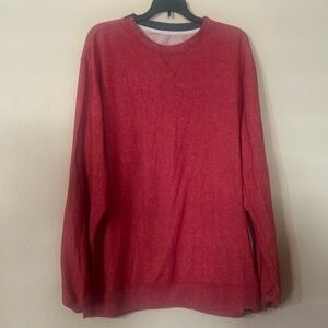 Ripzone Heathered Red Pullover Crew Neck Sweatshirt Mens XL